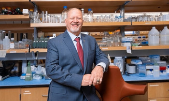 Dean Kruse in CHS Wet Lab